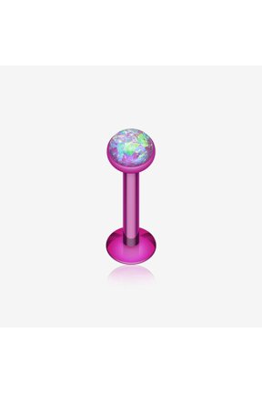 Colorline Opal Glitter Shower Dome Steel Labret