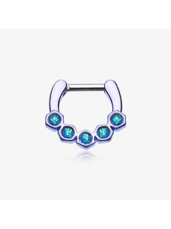 Colorline Opal Hexa Gemina Septum Clicker