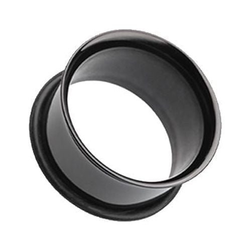 Colorline Single Flared Ear Gauge Tunnel Plug Earrings