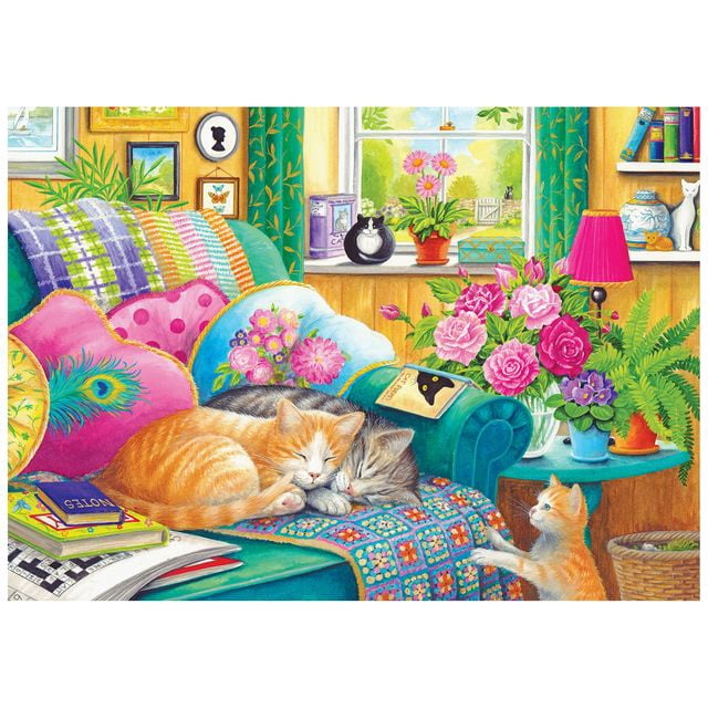 Colorluxe 1000pc - Cat Nap - Walmart.com