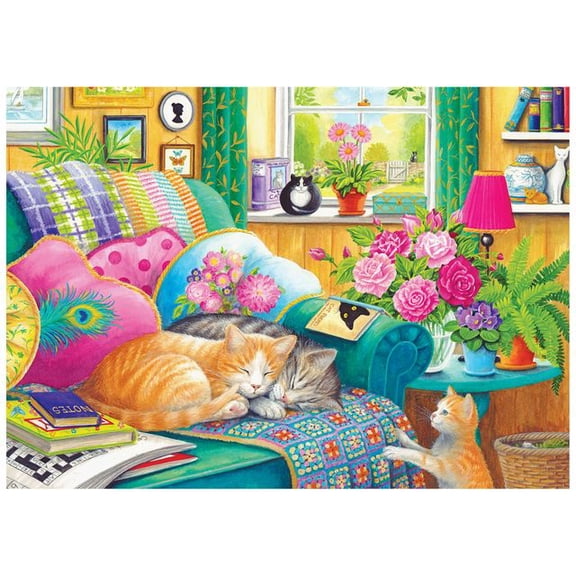 Colorluxe 1000pc - Cat Nap