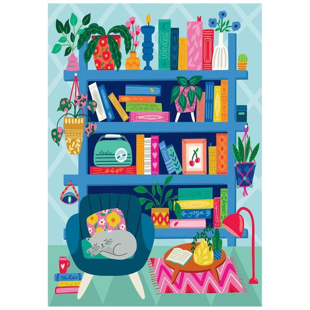 Colorluxe 300pc Blue Bookshelf