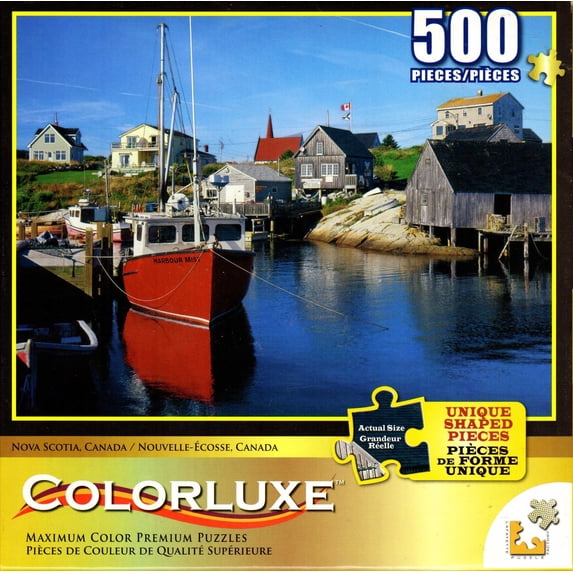 Colorluxe 500 Piece Puzzle - Nova Scotia Canada