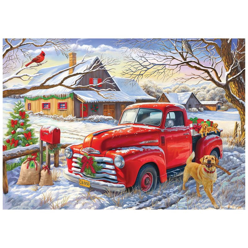 Colorluxe 500pc country christmas