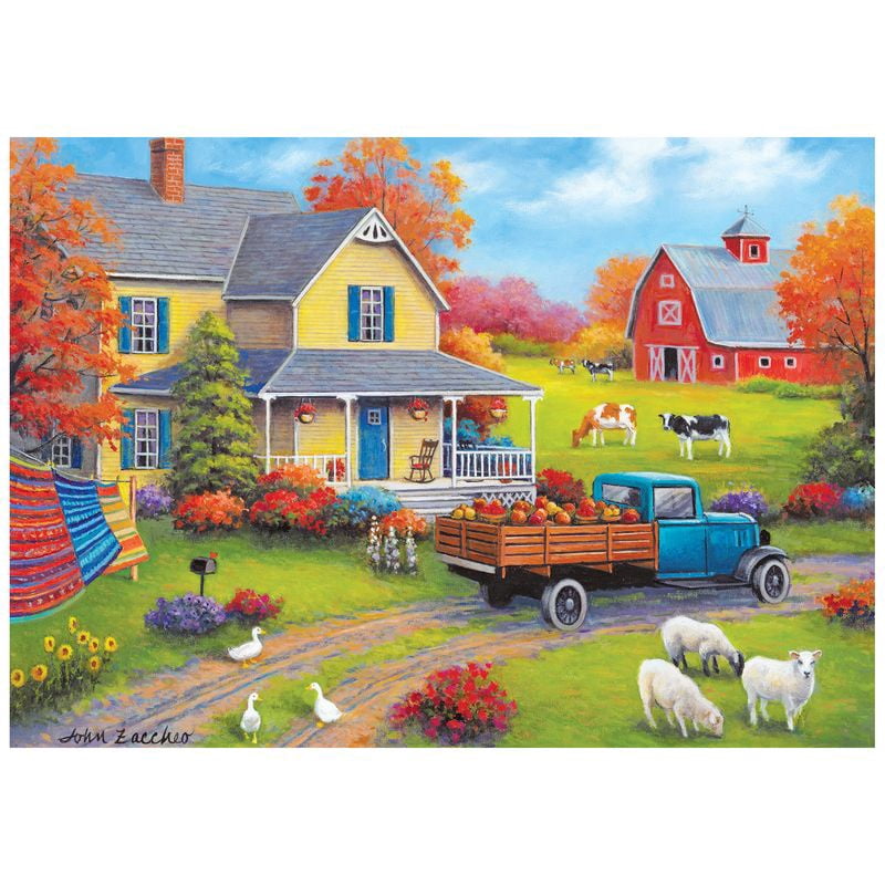 Colorluxe 500pc harvest time on the farm