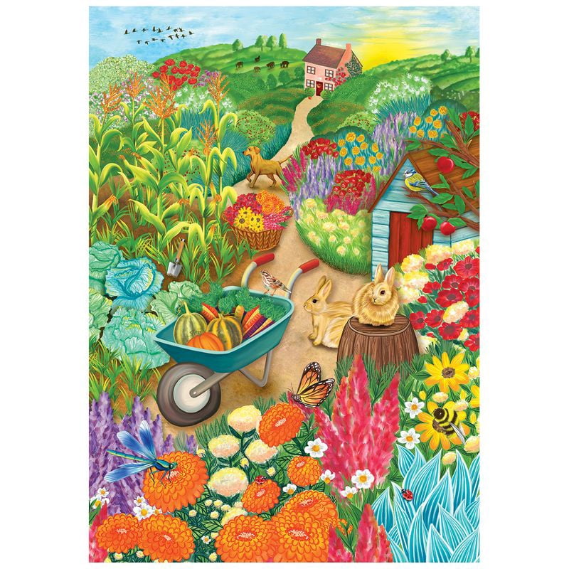 Colorluxe 750pc full bloom garden harvest
