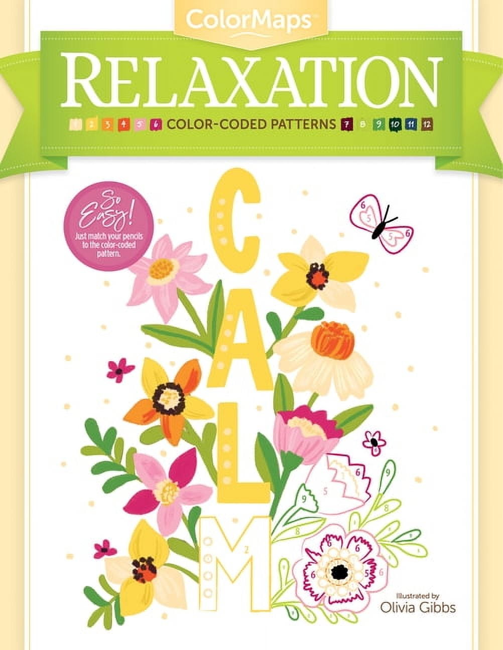 Colormaps Colormaps Relaxation: Color-Coded Patterns Adult Coloring Book, Book 2, (Paperback)