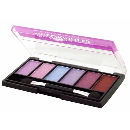 Colormates 6 Shade Mineral Eyeshadow Palette Makeup Kit Premium Blending