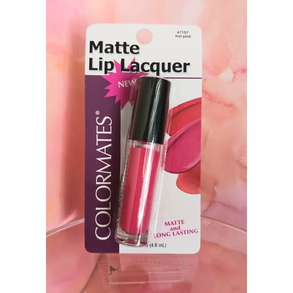 Colormates Matte Lip Lacquer Hot Pink