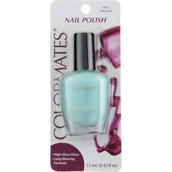 Colormates Nail Polish, Baby Bluz 56021, 0.42 fl oz