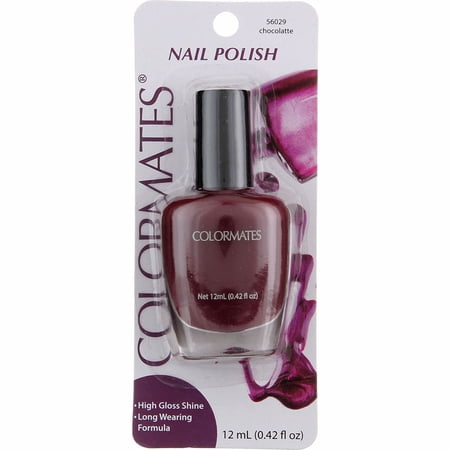 Colormates Nail Polish, Chocolatte 56029, 0.42 fl oz