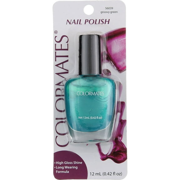 Colormates Nail Polish, Groovy Green 56039, 0.42 fl oz