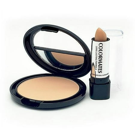 Colormates Pressed Powder & Concealer Creme Beige