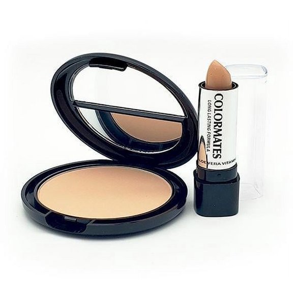 Colormates Pressed Powder & Concealer Creme Beige
