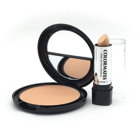 Colormates Pressed Powder & Concealer Natural Beige