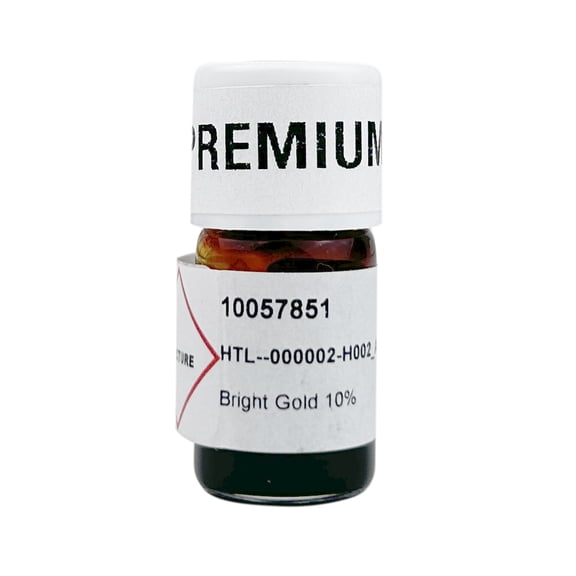 Colorobbia Liquid Premium Gold (Bright Gold) 10% Overglaze for Kiln-Fired CERAMICS - 2 gram Bottle - This Glaze MUST Be Kiln Fired