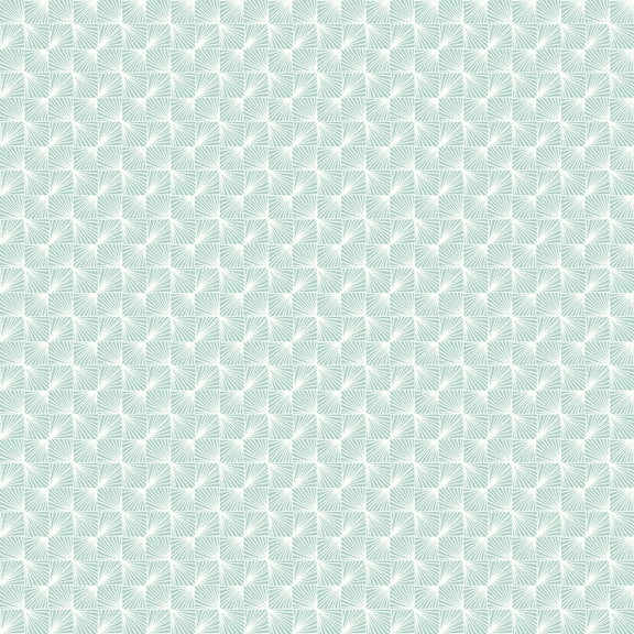 Coloroll Stockholm Aqua Geometric Wallpaper