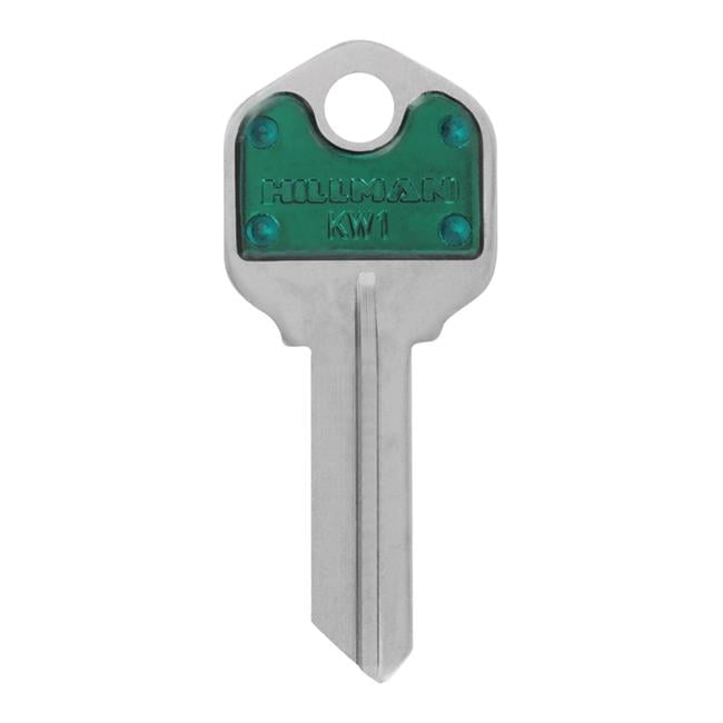 Hillman Wackey Green Camo House/Office Universal Key Blank Single Hillman Wackey Green Camo House/Office Universal Key Blank Single
