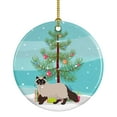 thumbnail image 1 of Colorpoint Persian Hymalayan Cat Merry Christmas Ceramic Ornament 2.8 in x 2.8 in, 1 of 3