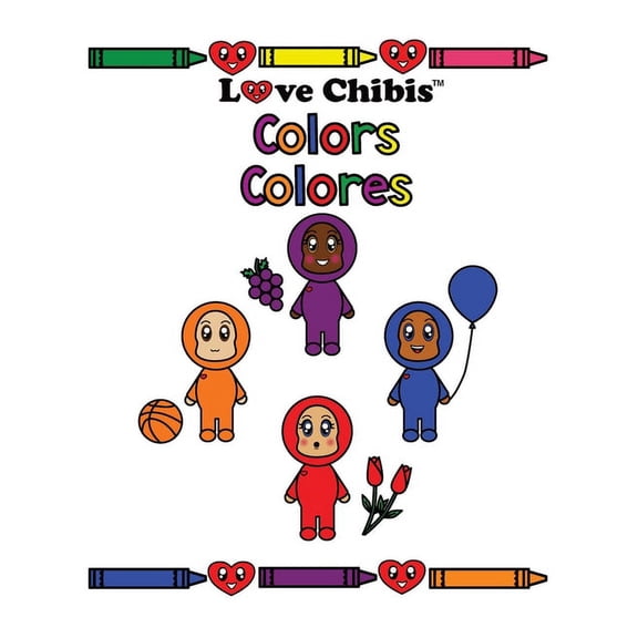 Love Chibis Colors: Colores, (Hardcover)