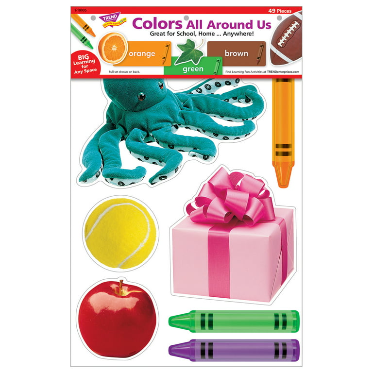 Trend Colors All Around US Learning Set