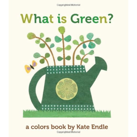 Pre-Owned What Is Green? : A Colors Book by Kate Endle (Board book)