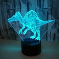 thumbnail image 1 of Colors Changing 3D Lamp Airplane Touch Mode Night Light Nightlight For Living Room Bedroom Decor, 1 of 1