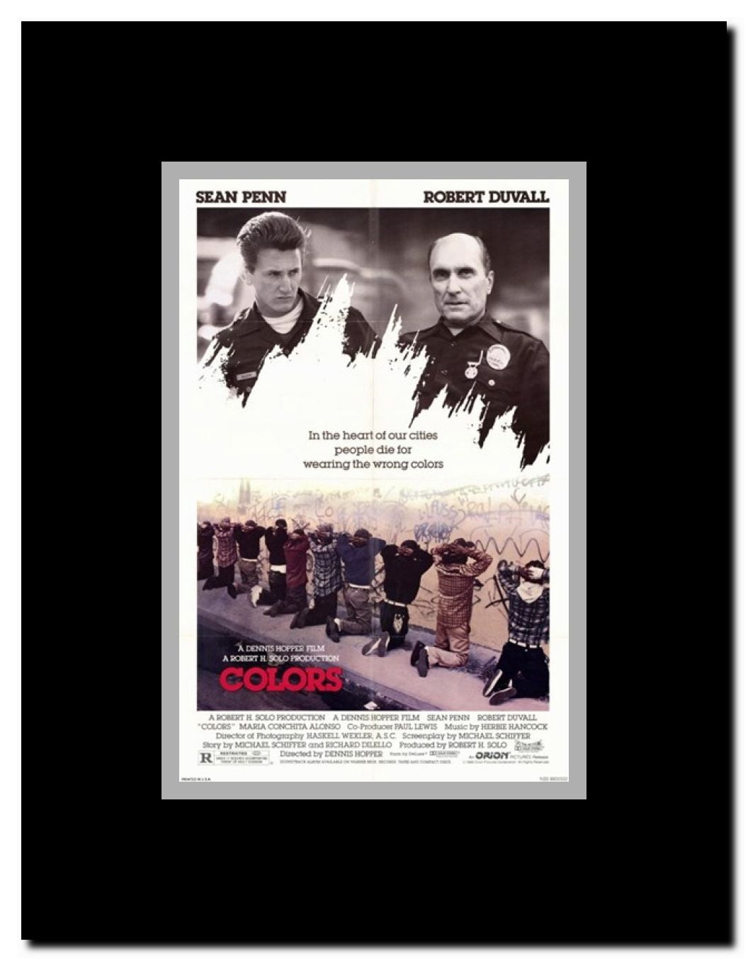 Colors Framed Movie Poster