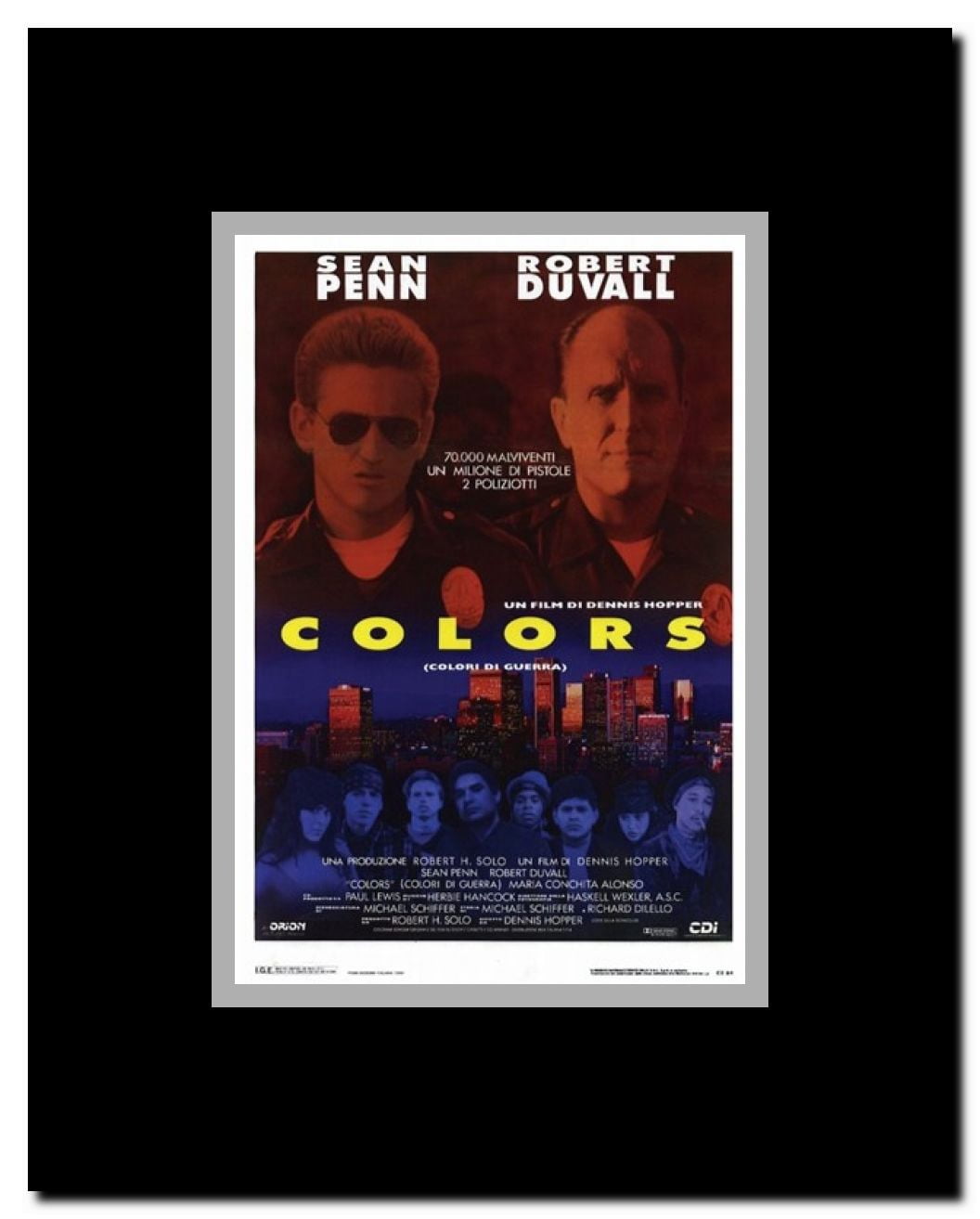 Colors Framed Movie Poster