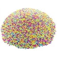 thumbnail image 1 of Colors of the Garden Pastel Nonpareils - 4 OZ Resealable Standup Candy Bag - Nonpareils in Pastel Colors - Yellow, Pink, Green, Lavender - Bulk Sprinkles for Baking and Decorations, 1 of 6