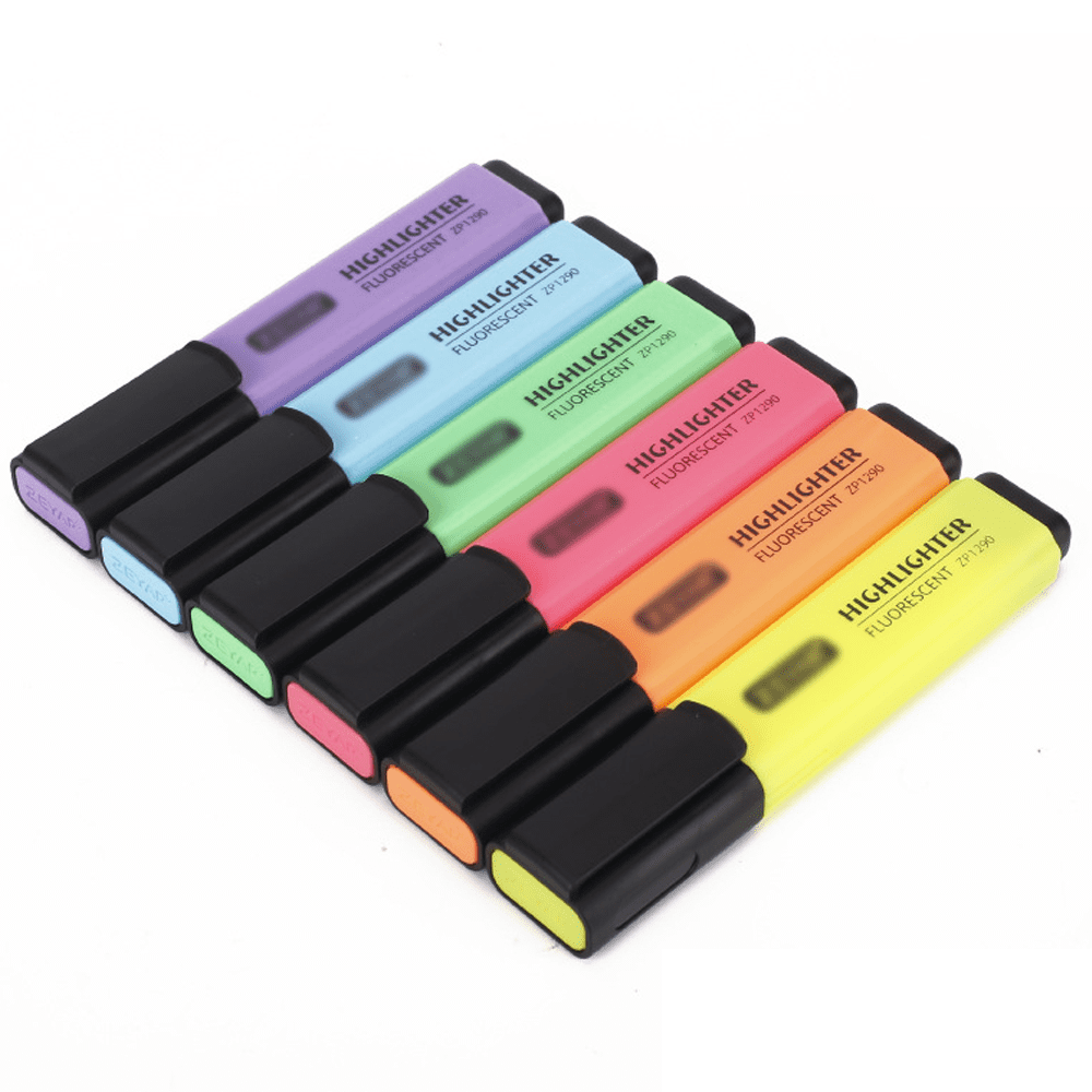 Colors Highlighters, Scented Highlighters, for School and Office Home