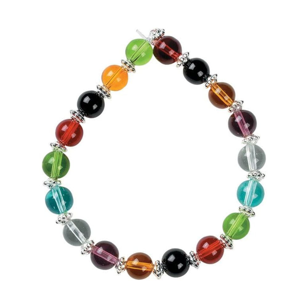 Fun Express - Colors Of Faith Beaded Bracelet Craft - Craft Kits - Kids Jewelry Craft Kits - Kids Bracelet - 12 Pieces