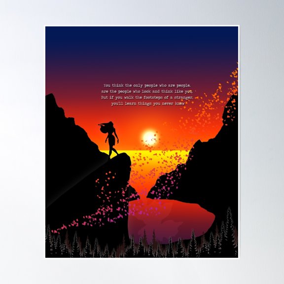 Colors Of The Wind Poster Wall Art, Modern Wall Decor, 16x24 UNFRAMED