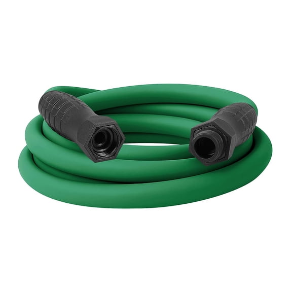 Colors Swivelgrip Garden Hose 5/8 In. X 10 Ft.  Lightweight All-weather Water Durable And Flexible Leak-free Connections Forest Green