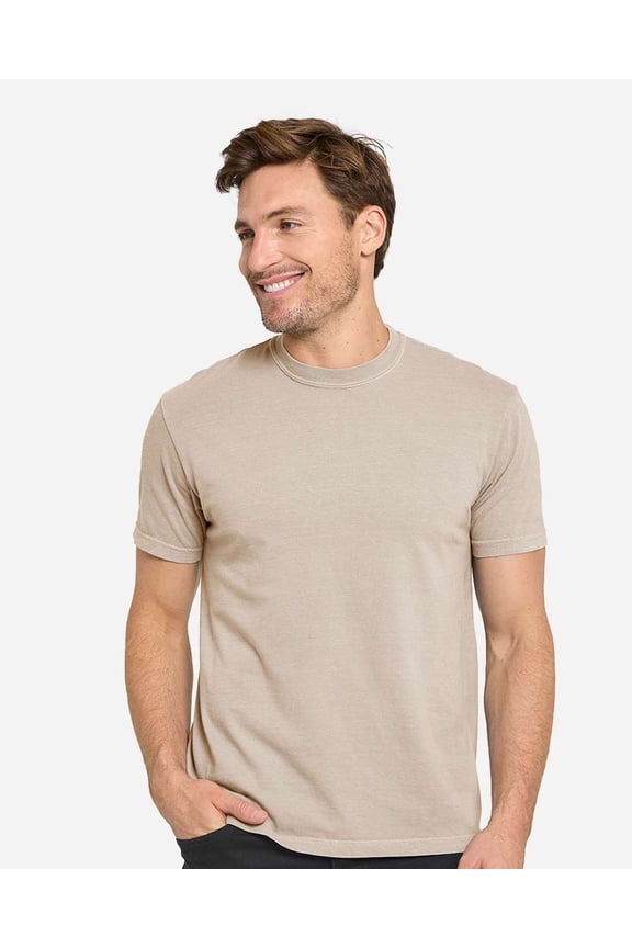 Apparel C1200 Colors Garment-Dyed T-Shirt-Sand-L