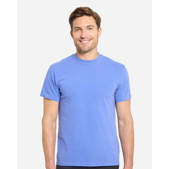 Threadfast Apparel C1200 Colors Garment-Dyed T-Shirt-Cobalt-2XL