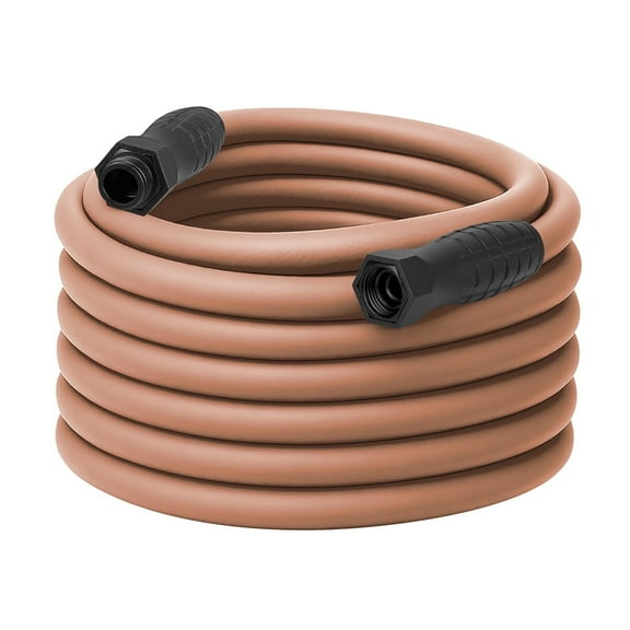 Flexzilla Colors SwivelGrip Garden Hose 5/8 in. x 100 ft., Lightweight All-Weather Water Hose, Durable and Flexible, Leak-Free Connections, Red Clay