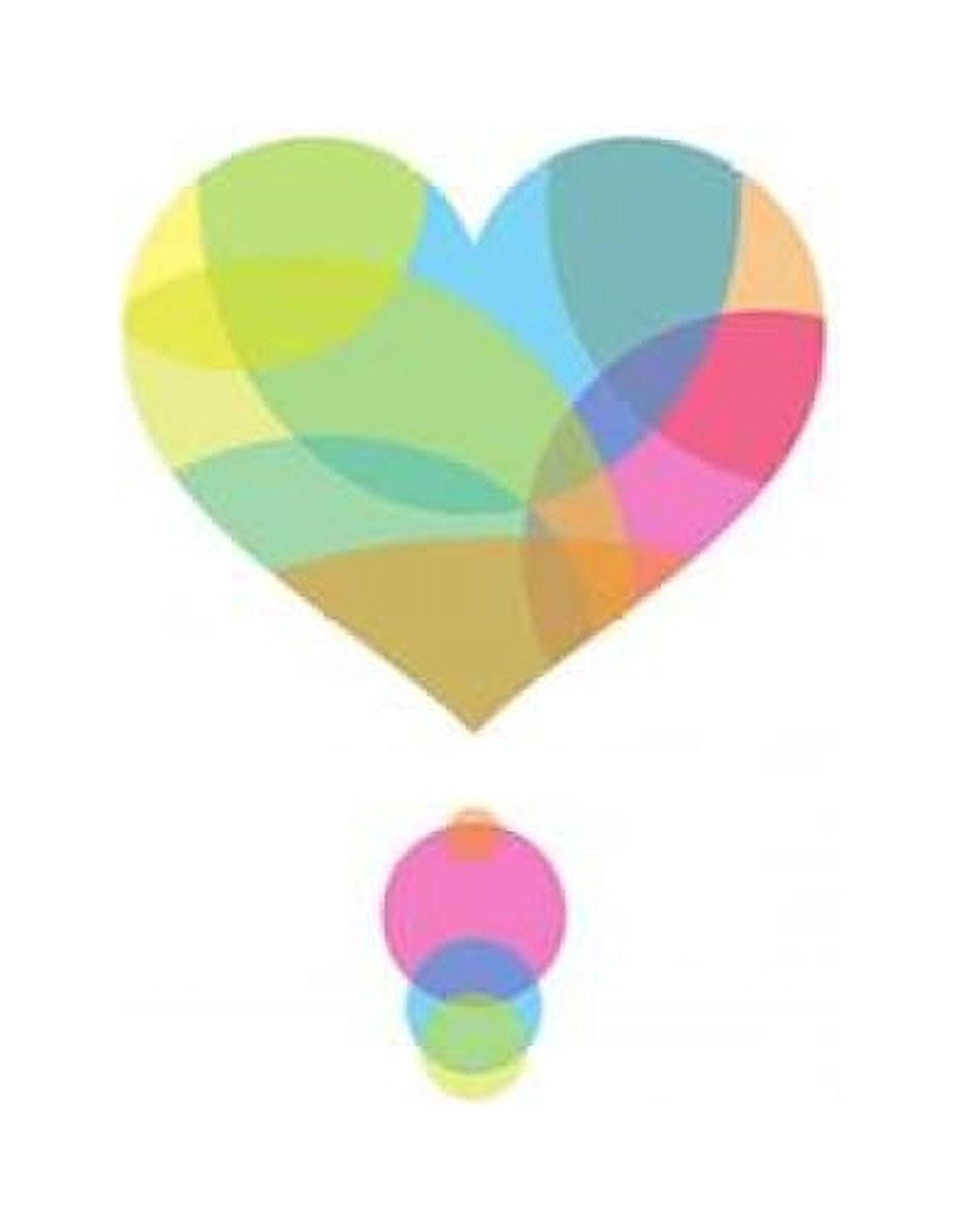 Colors of a Heart Canvas Art - Volkan Dalyan (22 x 28)