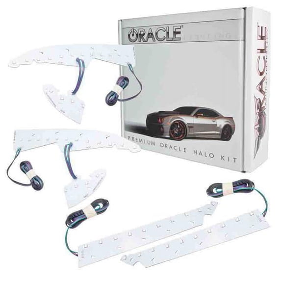 Colorshift LED Halo Headlight Kit for 2014 GMC Sierra
