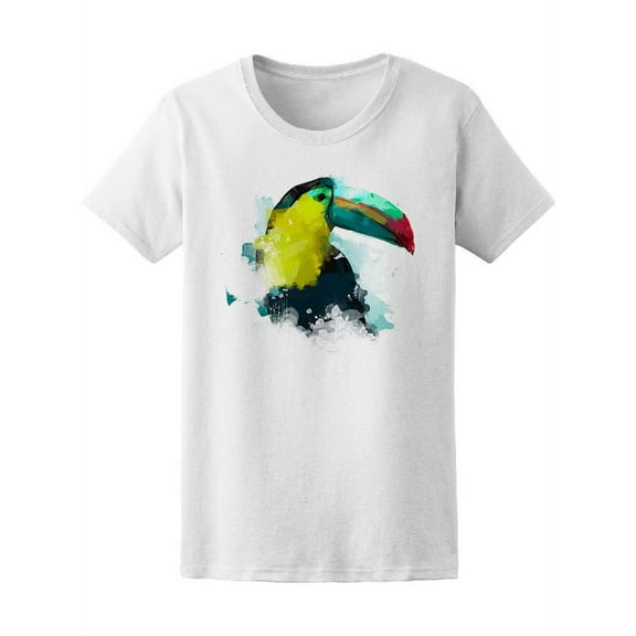 Colorsplash Toucan T-Shirt Men -Image by Shutterstock, Male 3X-Large