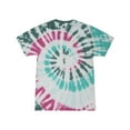thumbnail image 1 of Colortone 100% Cotton Tie Dye Shirt for Women and Men, Large, Everglades, 1 of 59