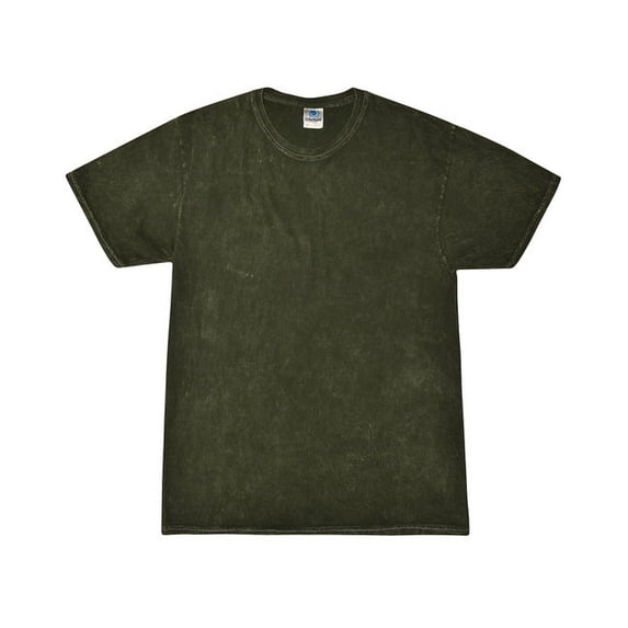 Adult 5.4 oz., 100% Cotton Vintage Wash T-Shirt - MINERAL FOREST - S
