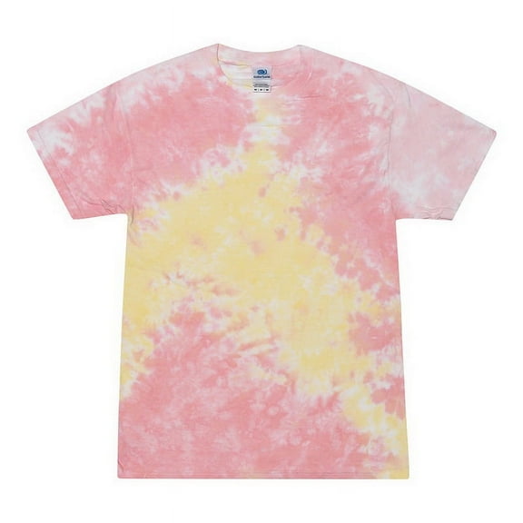 Colortone B10002037 Multi Color Tie-Dyed T-Shirt, Funnel Cake - 2XL