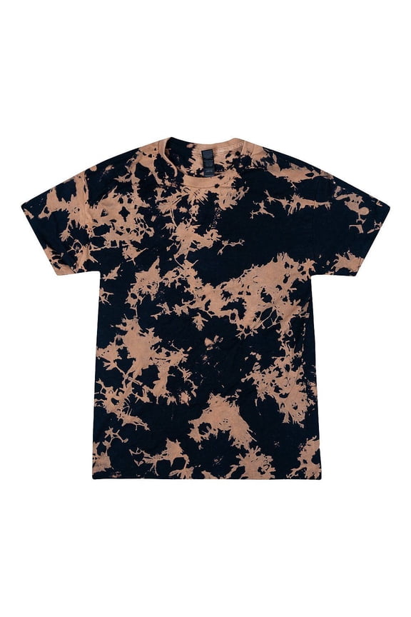 Bleach Out Short Sleeve Crush T-Shirts Men and Women Cotton Sizes Small to 3XL