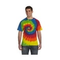 thumbnail image 1 of Colortone Multi Color Tie Dye Adult Tee, Style T1001, 1 of 1