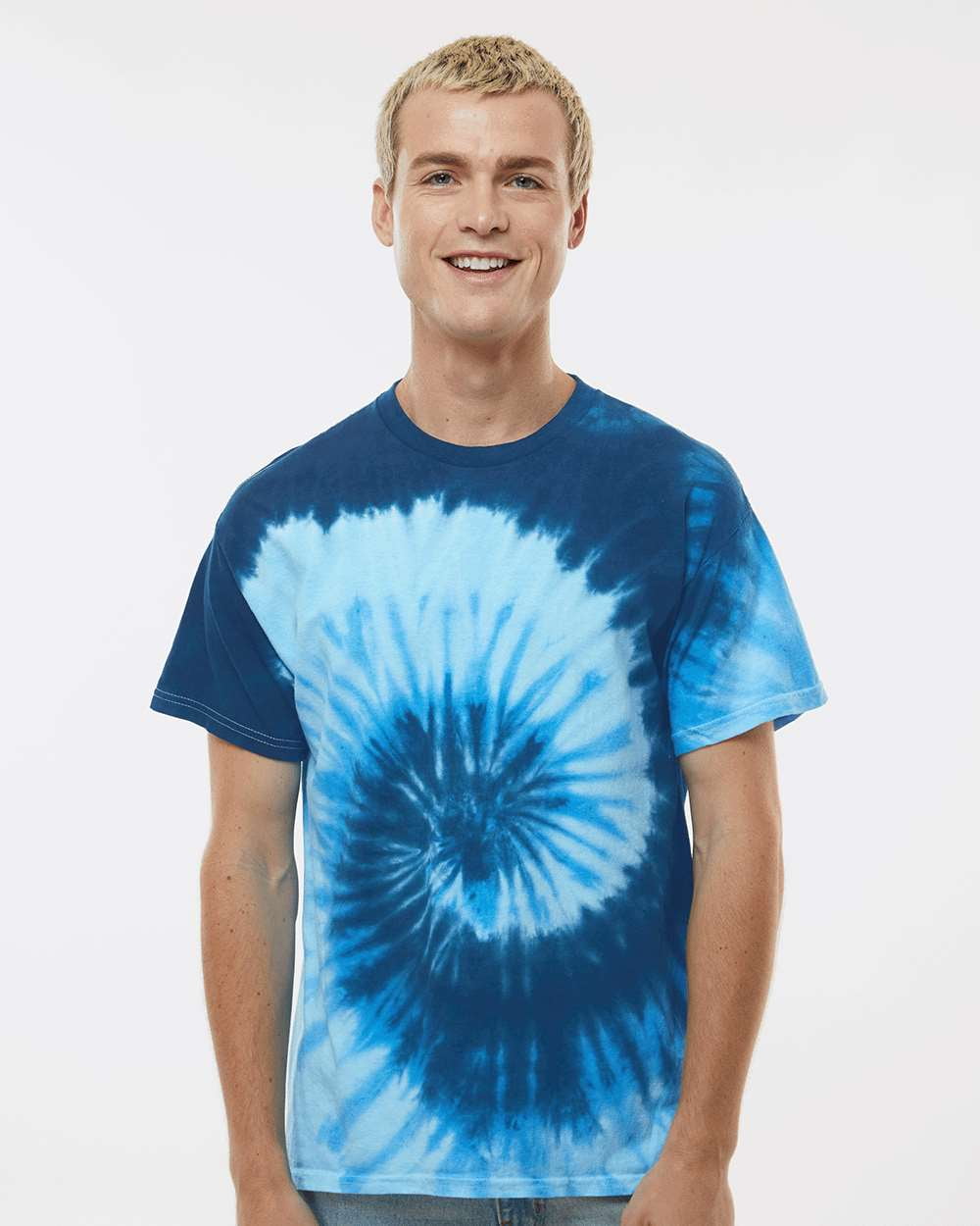 Colortone Multi-Color Tie-Dyed T-Shirt - Walmart.com