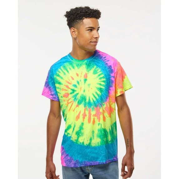 Colortone Multi-Color Tie-Dyed T-Shirt