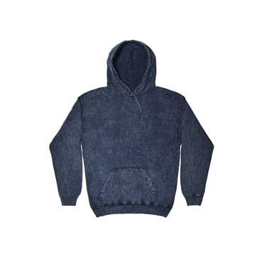 Colortone Vintage Mineral Wash Green Hoodie – Men's Long Sleeve With Pockets (S-3XL)