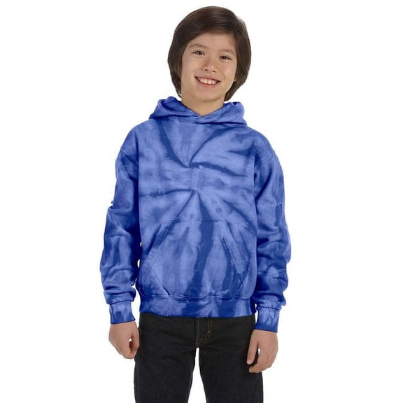 Colortone Spider Tie Dye Youth Hood T8777Y