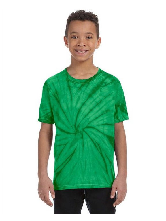 Colortone Spider Tie Dye Youth Short Sleeve Tee T1000Y